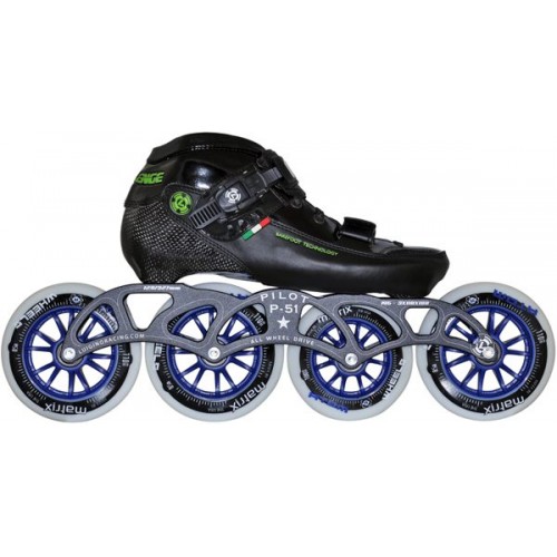 Luigino Challenge Inline Speed Skate with Nano Buckle