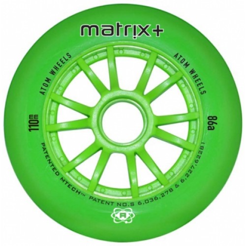 Atom MatrixPLUS Outdoor Inline Speed Wheels 110mm