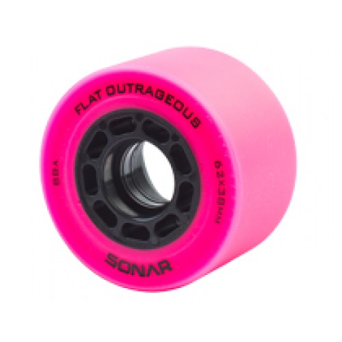 Sonar Flat Outrageous 88A Quad Skate Wheel