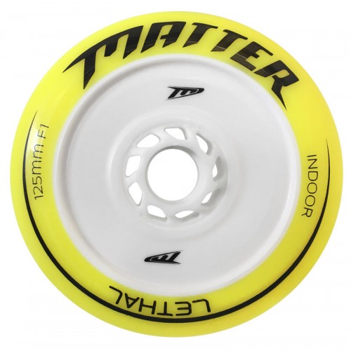 Matter LETHAL Inline Speed Wheels F1 Yellow 100mm, 110mm, 125mm