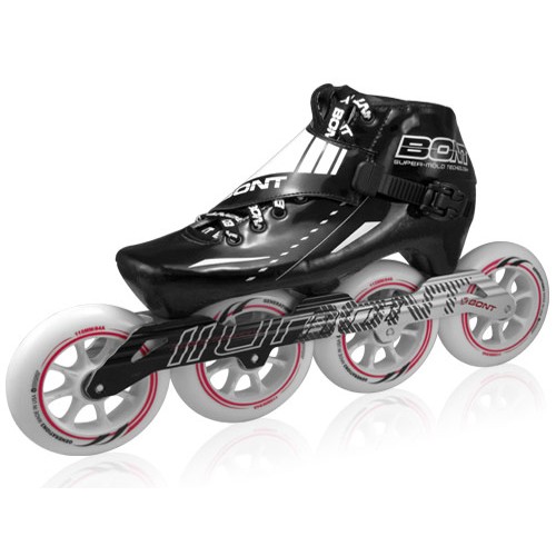 Bont Cheetah Inline Speed Skate Black 3 Point