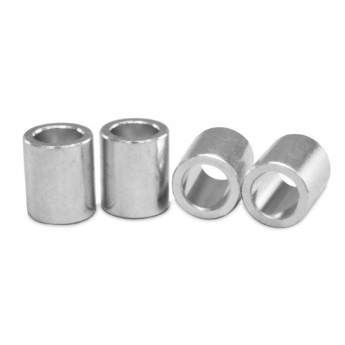 8 Aluminum Spacers for Inline skate wheels used with 8mm bearings and 8mm axles 