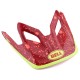 Bell Transfer 9 Visor Red Marsala Retina Sear