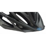 Bell Volt XC Visor Matte Titanium Blue Slash