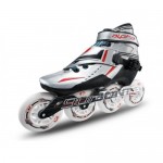 Bont Alpha Inline Speed Skate Silver 3-Point