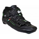 Luigino Challenge Black Inline Speed Skate Boot