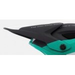 Giro Cipher Visor Matte Black/White/Turquoise