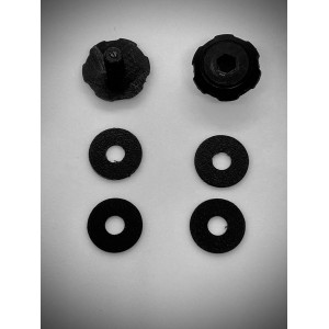 Giro Merit Spherical MIPS Visor Bolt Kit Black