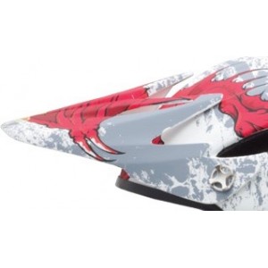 Giro Remedy Visor Matte White Red Demon