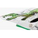 Giro Remedy Visor White Green Zombies