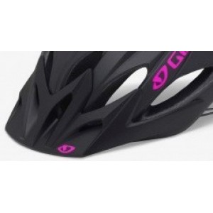 Giro Xara Visor Matte Black White Polka Dot