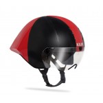Kask Mistral Aero Helmet Black/Red