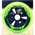 Matter LETHAL X Inline Speed Wheels F2 Green 100mm
