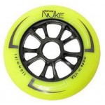 Matter NUKE F1 Yellow Inline Speed Wheels 110mm (ON SALE)