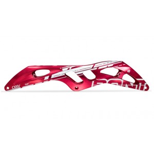 Bont CXXV Inline Speed Frame 3x125 Red