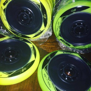 Matter one20five LETHAL X F1 Inline Speed Wheels (2017)