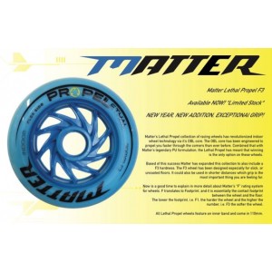 Matter Propel Lethal F3 Inline Speed Wheels 2019