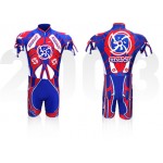 Bont Inline Skate Skinsuit Team International Blue/Red XXL