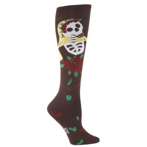 Dia de los Muertos Derby Socks