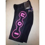 ION Skating Shorts by Liberty Sports Racing Black/Pink - XSmall