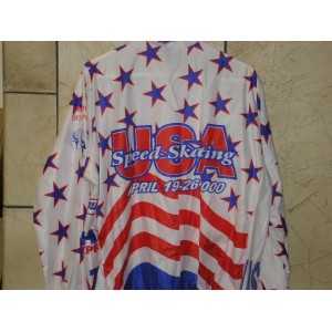 USA Speed Skating 2000 World Tour Inline Speed Skating Jacket - Medium