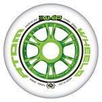 Atom Whip Green XFirm Inline Speed Wheels 100mm, 110mm - Closeout