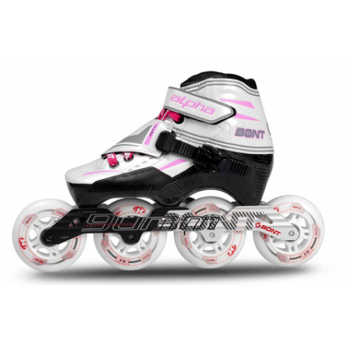 Bont Alpha Inline Speed Skate Pink 3Point