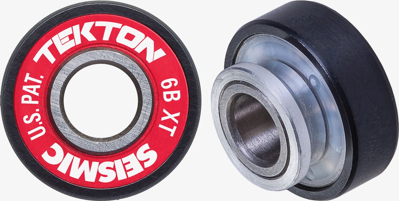 Tekton XT Steel 6Ball Inline Skate Bearing with BuiltIn Spacer 16pk