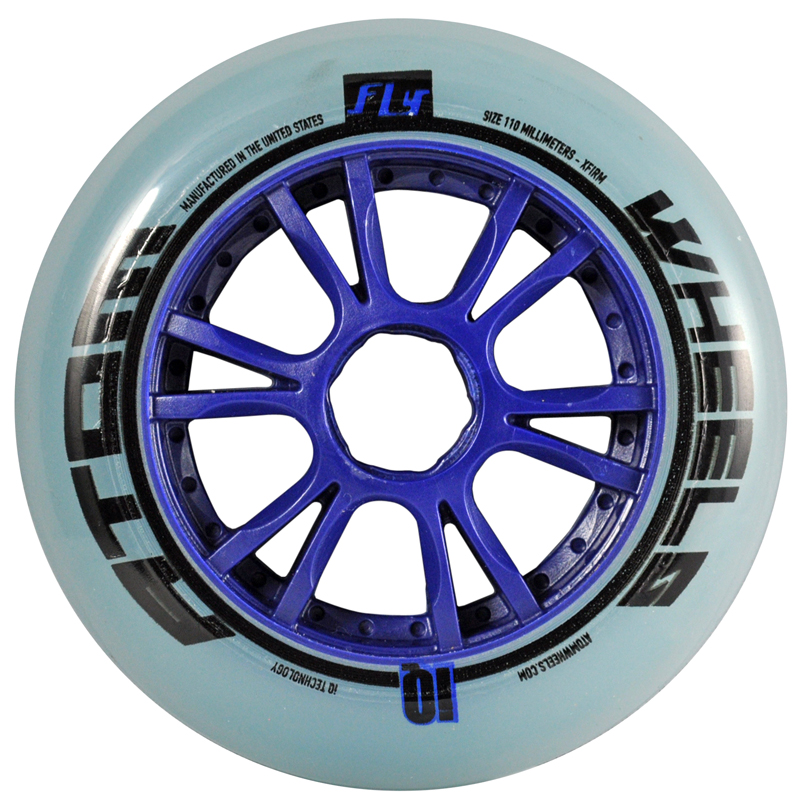 Atom Fly IQ 110mm Inline Track Speed Wheels (Closeout)
